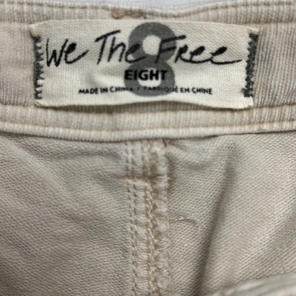 Free People Women Fine Line Cropped Jeans Moon Rising - Picture 7 of 7